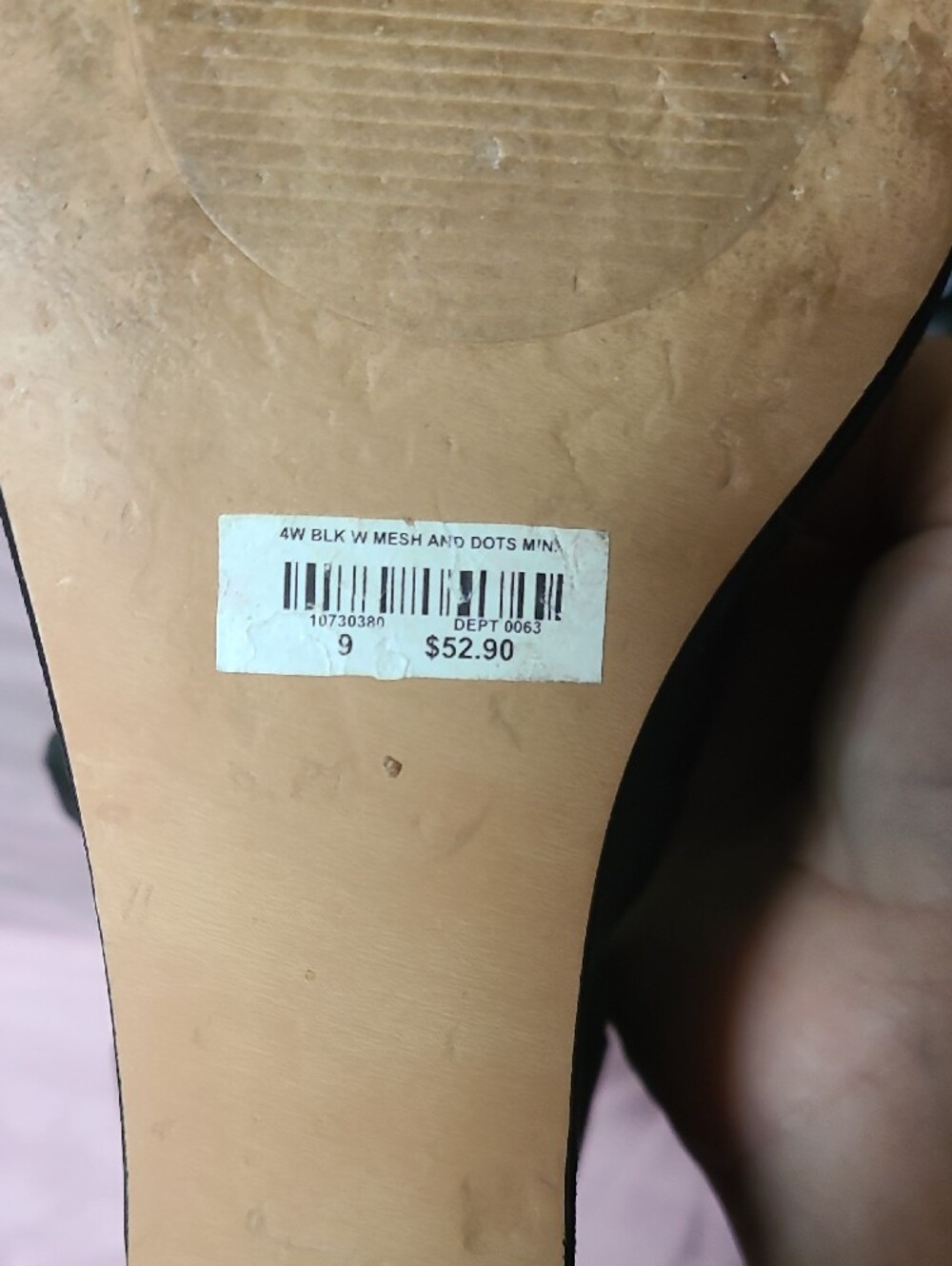 torrid Black Peep Toe Mary Jane Wedge Heels - Picture 2 of 3